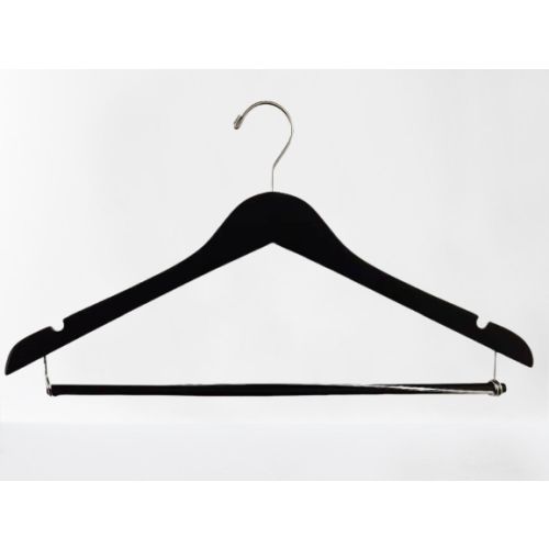 Men's Open Hook Hanger, Matte Black